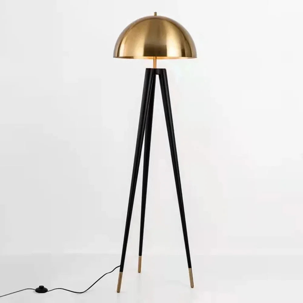 Metal Floor Lamp: Nordic Designer Standing Light for Living Room, Bedroom