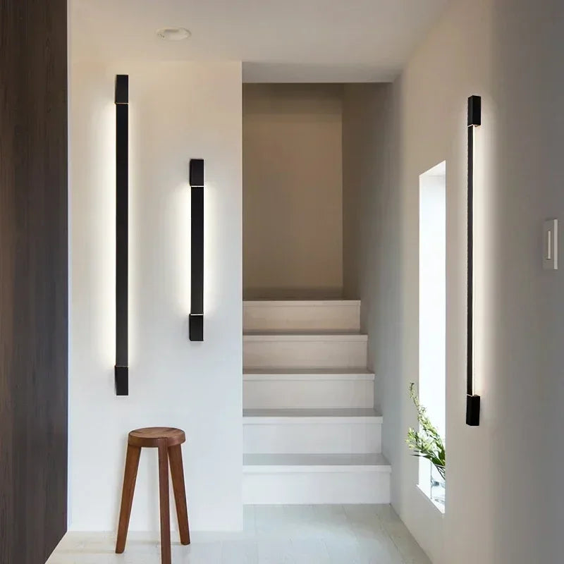 Long Rotatable LED Wall Lamps for Modern Minimalism Design