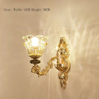 Luxury Crystals Chandelier | Elegant Ceramic Bedroom Lamp | Minimalist Villa Lighting