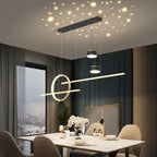 Starry Pendant Light: Modern Luxury Dining Room Chandelier Lighting