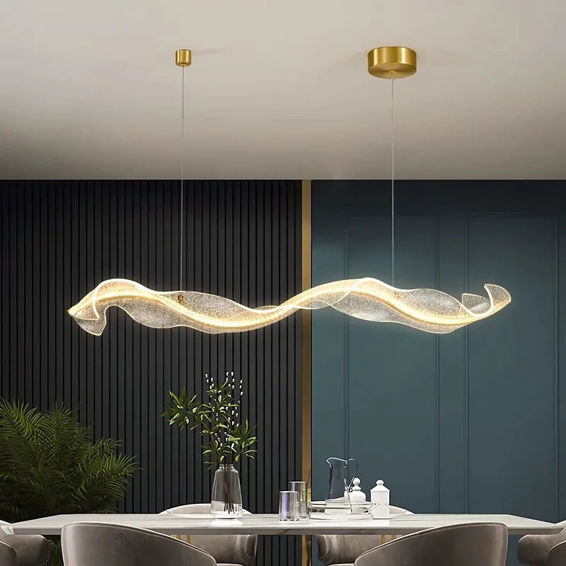 Modern Dine Room Pendant Light Indoor LED Chandelier