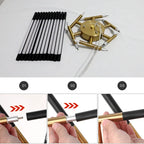 Stick Chandelier for Living Room Dining Kitchen LED Lighting Fixtures