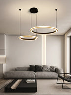 Modern Luxury Ring Chandelier for Living Room, Bedroom, and Restaurant
