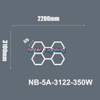 Hexagon LED Ceiling Light: High-Performance, Best-Selling, Honeycomb Design