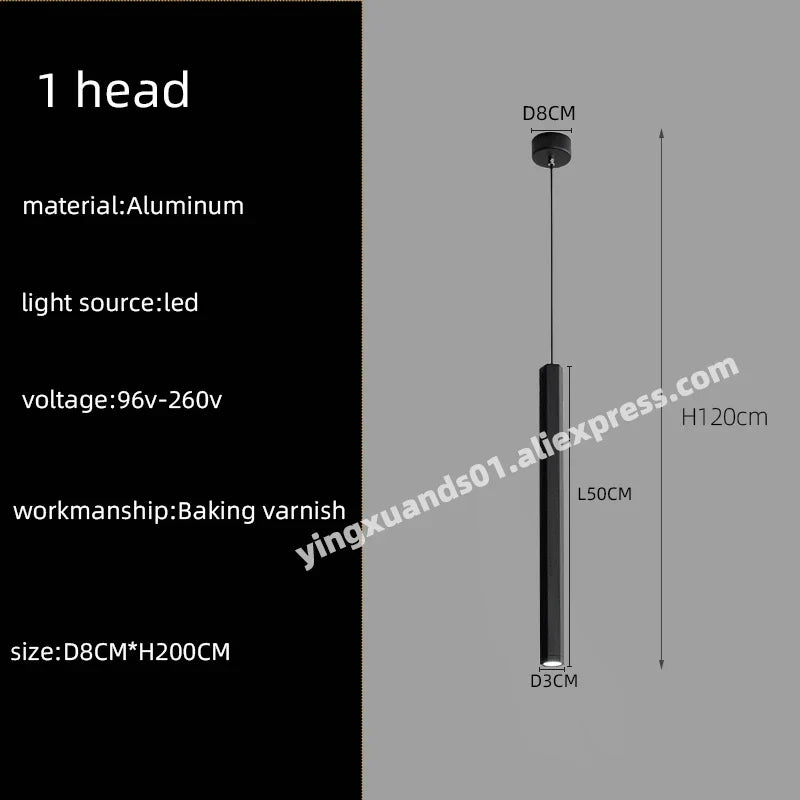 LED Chandelier Stairs Pendant Ceiling Lamp for Hotel Lobby Decor