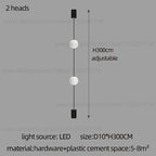Modern Nordic LED Floor Lamp for Simple Living Room Décor