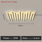 Modern Linear Ceiling Wall LED Lamps for Home Interior Decoration