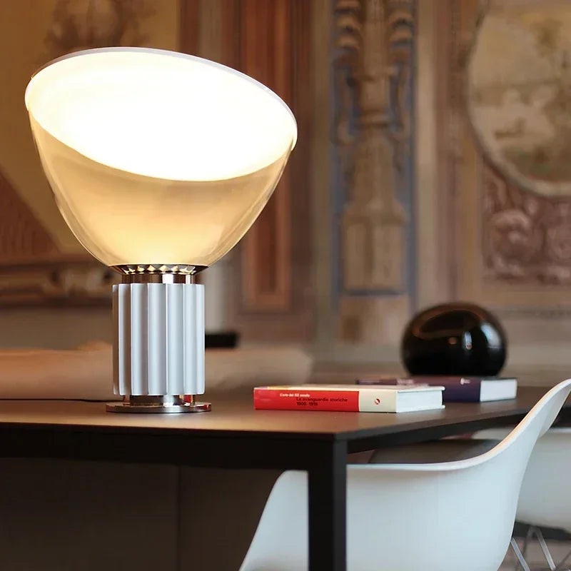 Radar Glass Table Lamp | Stylish Italian Designer Light for Home Decor
