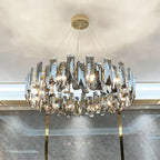 Crystal LED Chandelier for High-end Living Spaces