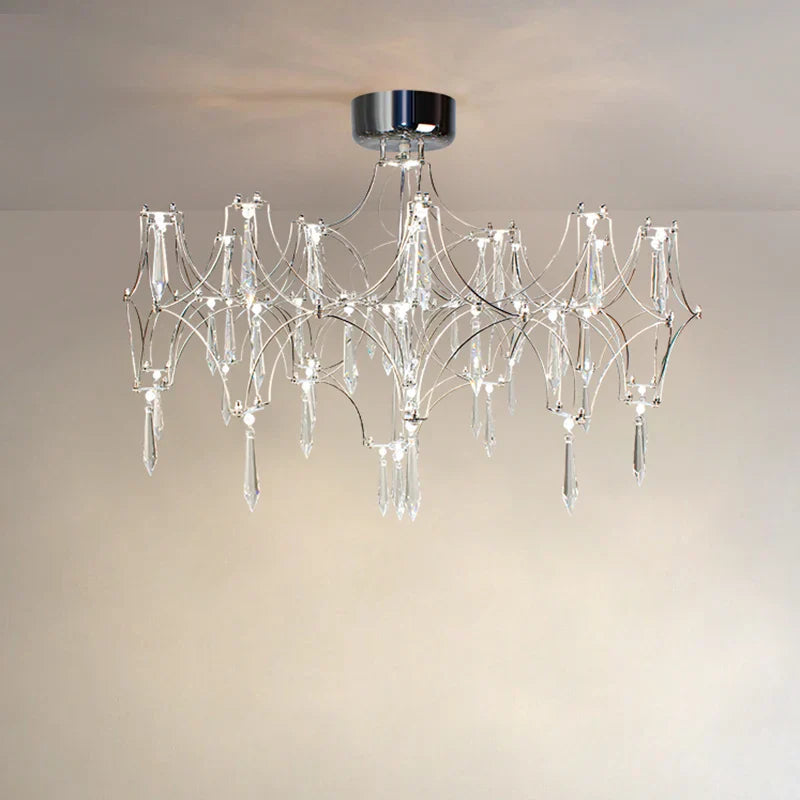 Crystal Chandelier Ceiling Pendant Light for Living Dining Bedroom Home Lighting