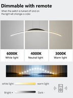 Minimal Modern Pendant Lamp for Restaurant and Bar Lighting