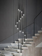 Modern LED Staircase Pendant Chandelier for Living Room Lighting