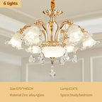Crystal Luxury Ceiling Chandelier for Living Room, Hotel, Villa Lobby - Nordic Modern Lighting