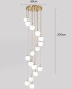 Modern Pendant Light: Indoor LED Chandelier for Dining Room & Home Decor
