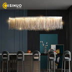 Retro Hanging Chain Chandelier for Restaurant Decor