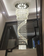 Spiral Ladder LED Chandelier - Luxury Modern Staircase Pendant Lights