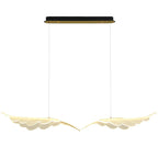 Winged LED Chandelier: Modern Acrylic Pendant Light for Home, Bar, Restaurant