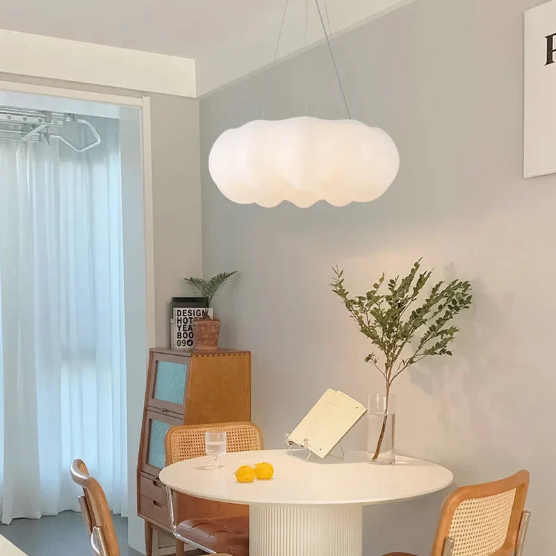 LED Cloud Pendant Light Modern Children's Room Chandelier