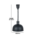 Electric Heat Lamp: Adjustable Kitchen Fixture for Food Preservation