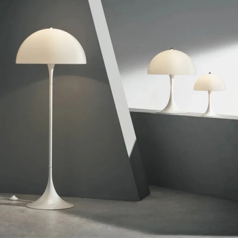 Mushroom Table Lamp: Modern Minimalist Bedroom LED Bedside Lighting