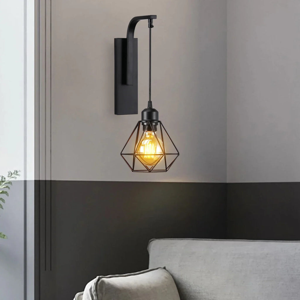 Modern Vintage LED Wall Lamp Bedside Light Fixture Sconce Indoor Lighting Fixture E27