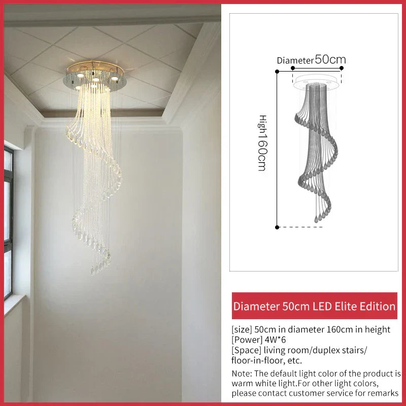 Rotating Villa Hollow Pendant Light