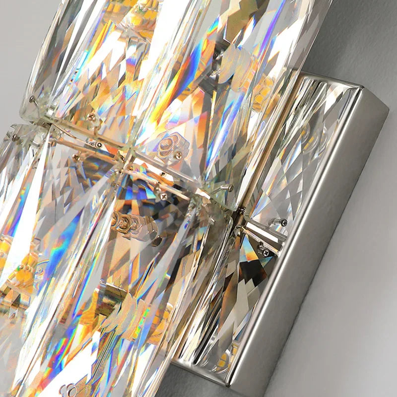 Crystal High-End Wall Lamp for Luxury Living Room, Bedroom, Villa Lighting