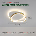 Romantic LED Ceiling Lamp for Bedroom, Children's Room, and Study Room