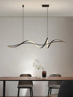 Nordic Style Chandelier Modern Dining Room Strip Lamps