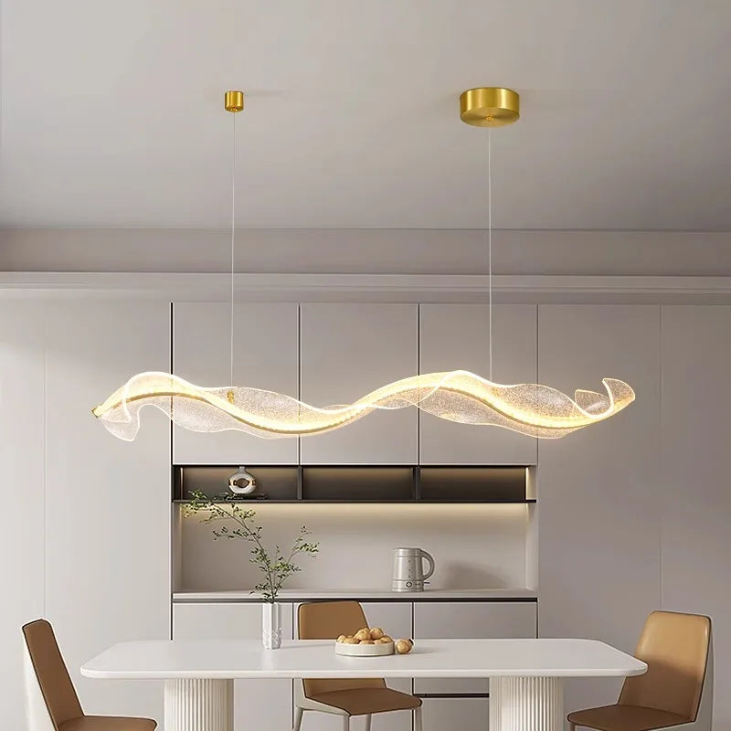 Modern Dine Room Pendant Light Indoor LED Chandelier