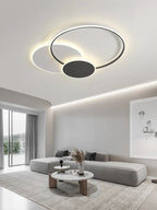 Circles LED Ceiling Lights Modern Minimalism Dimmable Bedroom Lamp Fixtures