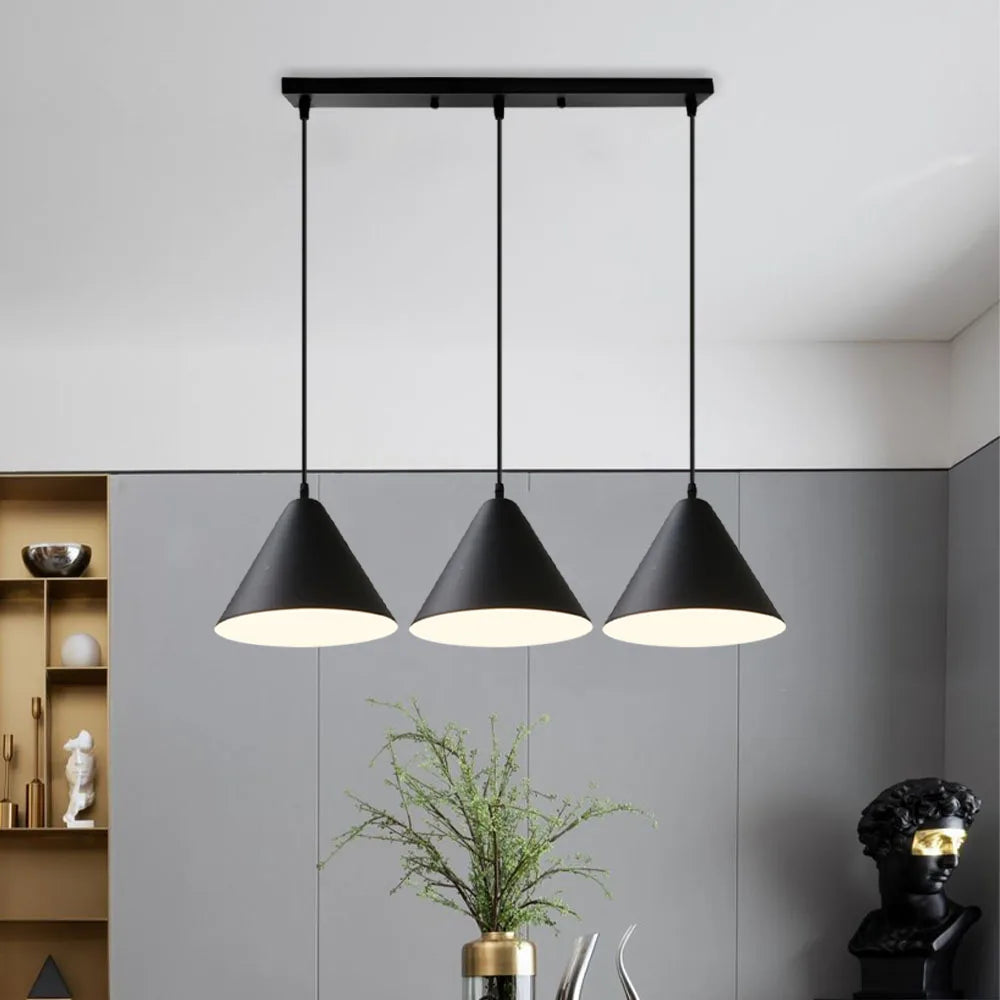 Nordic Retro LED Pendant Chandelier for Modern Home Lighting