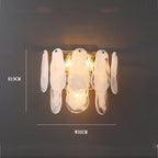 Modern Frosted Glass Ceiling Chandelier Pendant Lamp for Living Room Home Decor