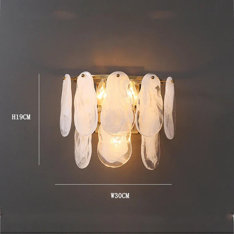 Modern Frosted Glass Ceiling Chandelier Pendant Lamp for Living Room Home Decor