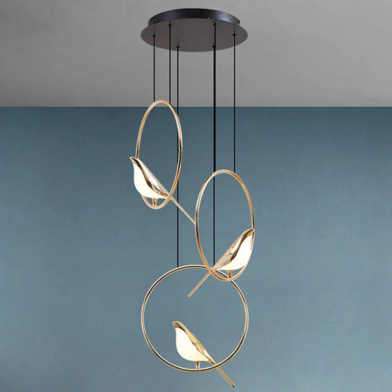 Magpie Bird Table Light Standing Desk Floor Lamp for Modern Indoor Decor