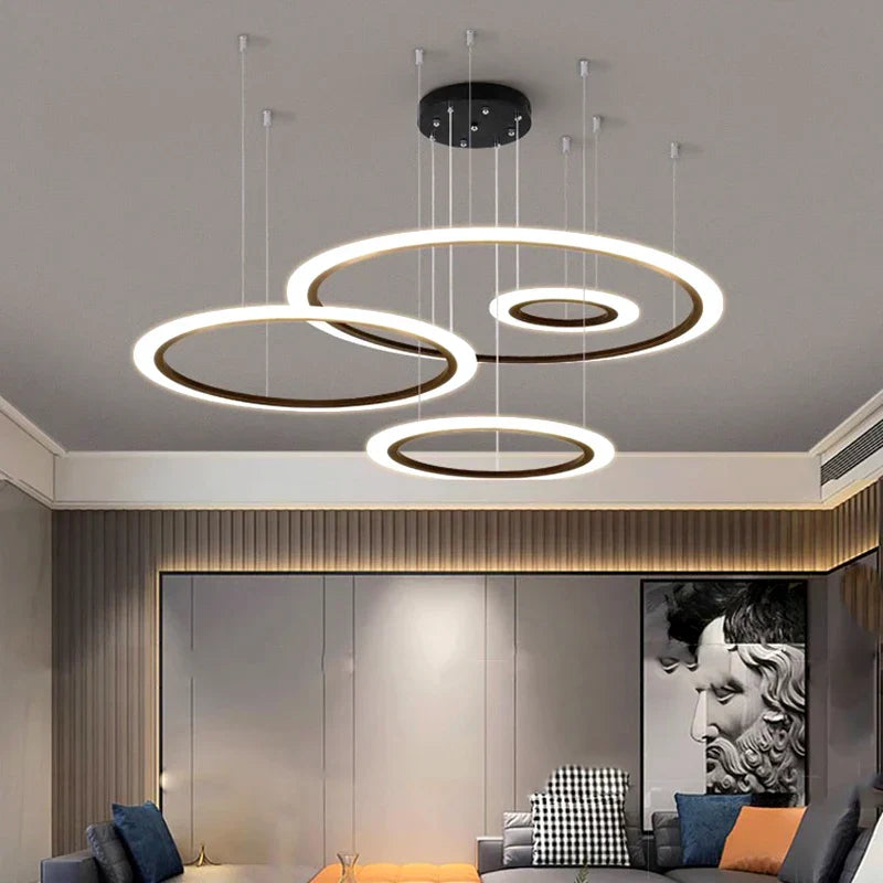 Modern Indoor Pendant Lights LED Chandelier Ceiling Lamp Dining Room Lighting