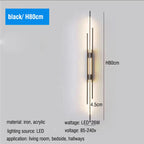 Afralia LED Long Liner Wall Light Fixture for Living Room Dining Room Staircase Sconces