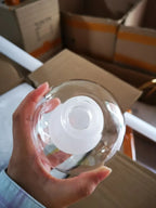 Transparent Frosted Magic Bean Glass Ball Pendant Light for Indoor Lamps