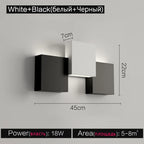 Modern Wall Light Ultra-Thin Small Outdoor Bedroom Light White LED