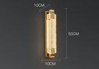 Crystal Wall Lamp Luxury Bedroom Bedside Living Room Decorative Light
