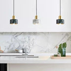 Marble Chandelier: Modern LED Pendant Lighting for Dining, Living, and Bedroom Décor