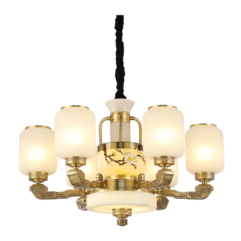 Jade Chandelier for Luxe Living Spaces