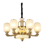 Jade Chandelier for Luxe Living Spaces