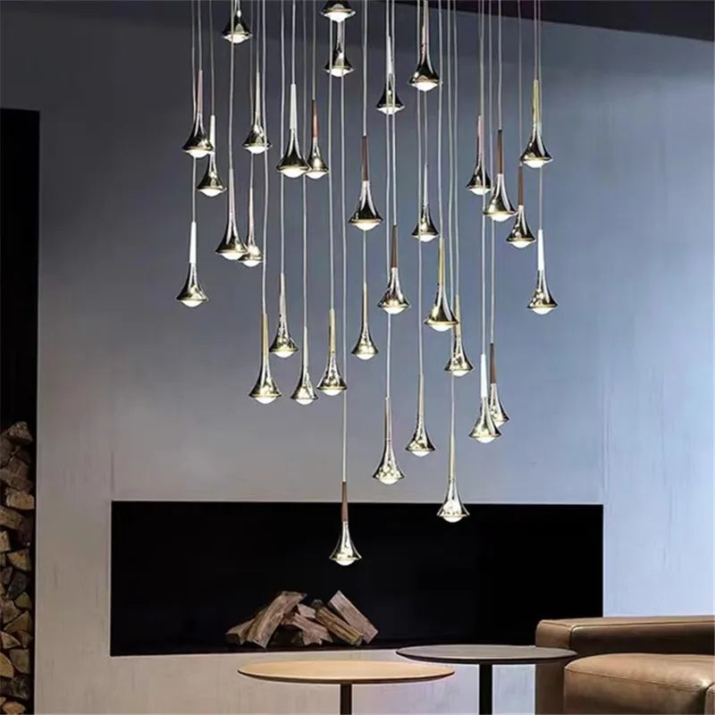 Lodes Rain Pendant Lamp LED Light Danish Design Bedroom Living Room Decor