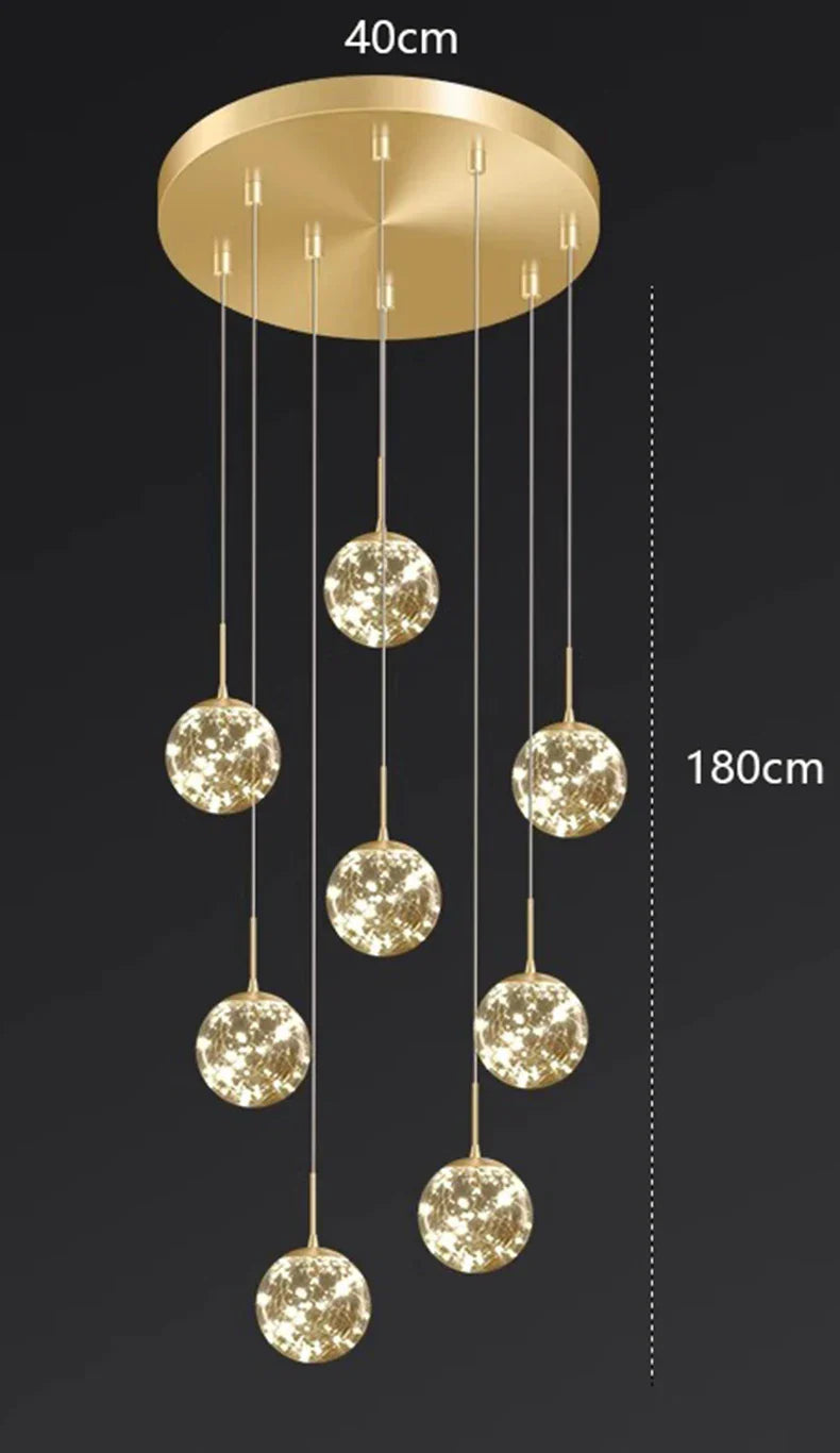 LED Pendant Chandeliers for Modern Home Decor and Indoor Lighting
