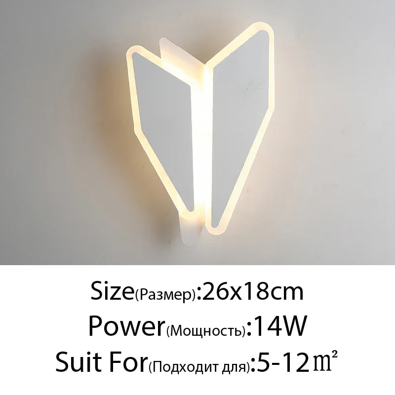 Rotatable Wall Lamp: Modern Minimalist Bedroom Sconce for Living Room, Aisle, Hotel