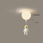 Astronaut Space Ball Ceiling Lamp for Kids Room or Corridor