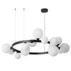Glass Magic Bean Chandelier - Minimalist Luxury Nordic Modern Lamp