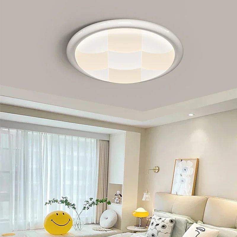 Cream Style LED Ceiling Lights - Modern, Simple, Atmospheric Lighting for Home