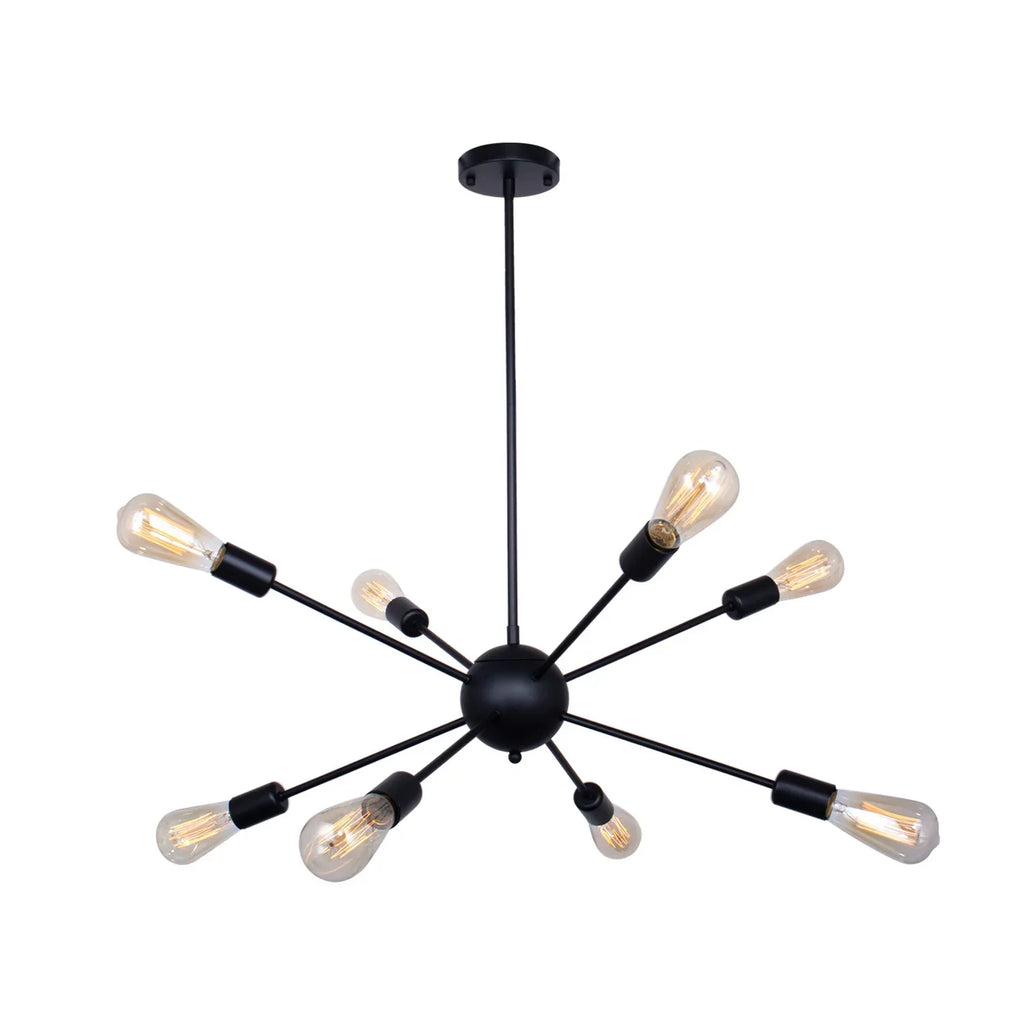 Gold Satellite Pendant LED Ceiling Lamp for Modern Living Room & Kitchen Decor